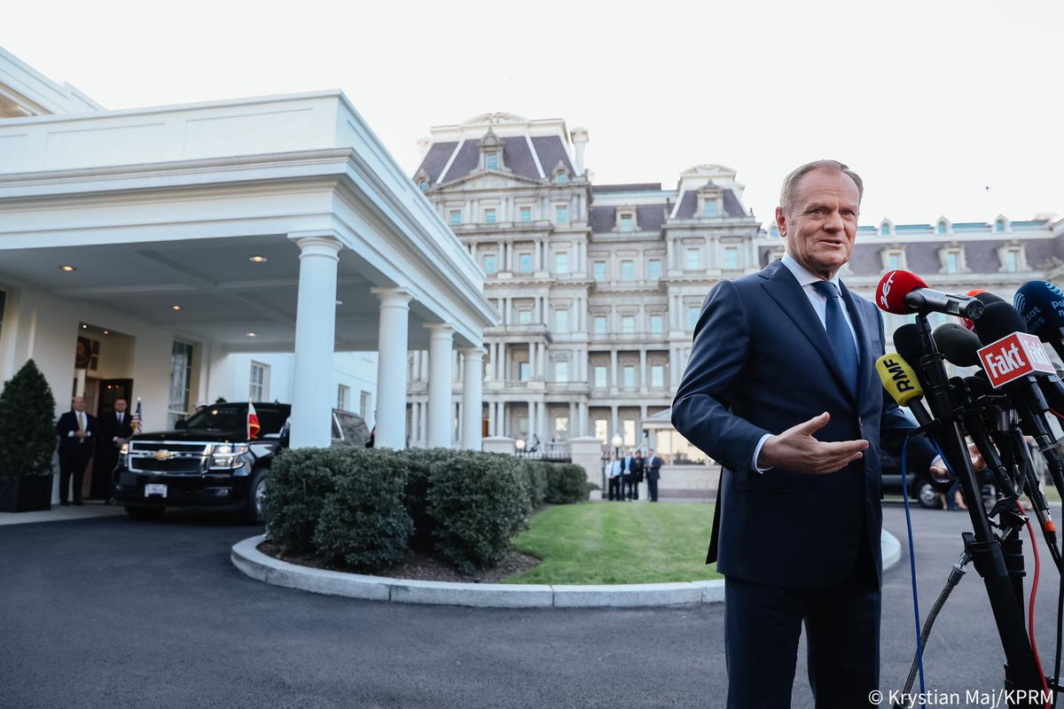 🇵🇱🇺🇸 PM @DonaldTusk in #Washington: The unity of views was impressive. We had common ground with President @JoeBiden and the US side on every single issue of our conversation.
