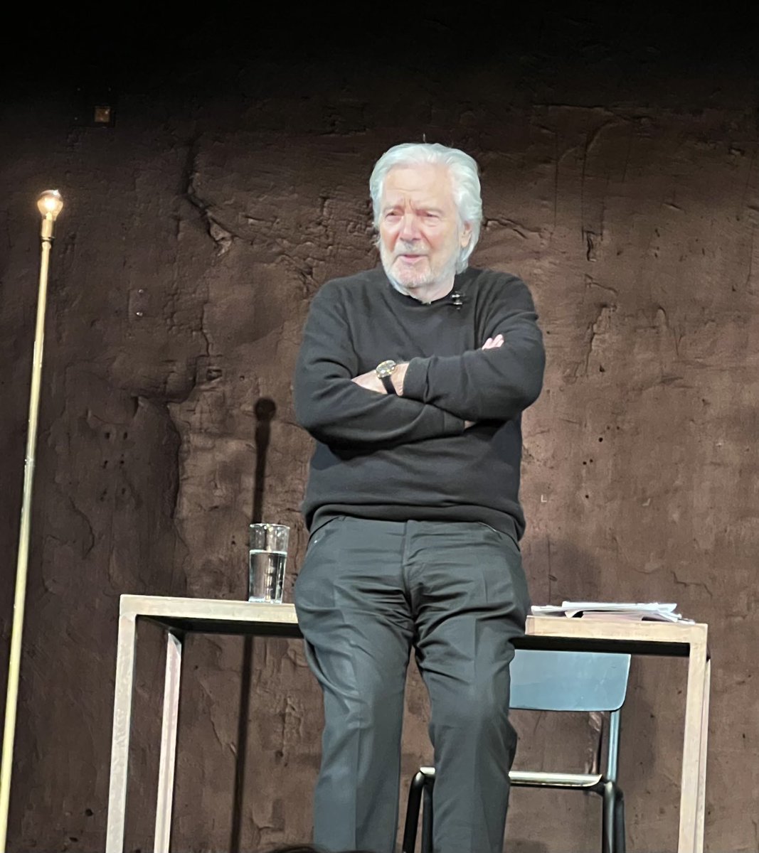 Extraordinaire Pierre Arditi au #theatredelapepiniere 
« la retraite c’est la mort «