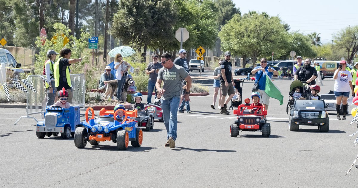 On April 13, kids ages 3-8 can race their Power Wheels (12 or 24 volt) around a race track (at Oury Center, 655 N. Hughes Street) to compete for the grand prize. Spots are limited and you must register by April 11. Go to tucsonparks.info/powerwheelsrace for rules and registration