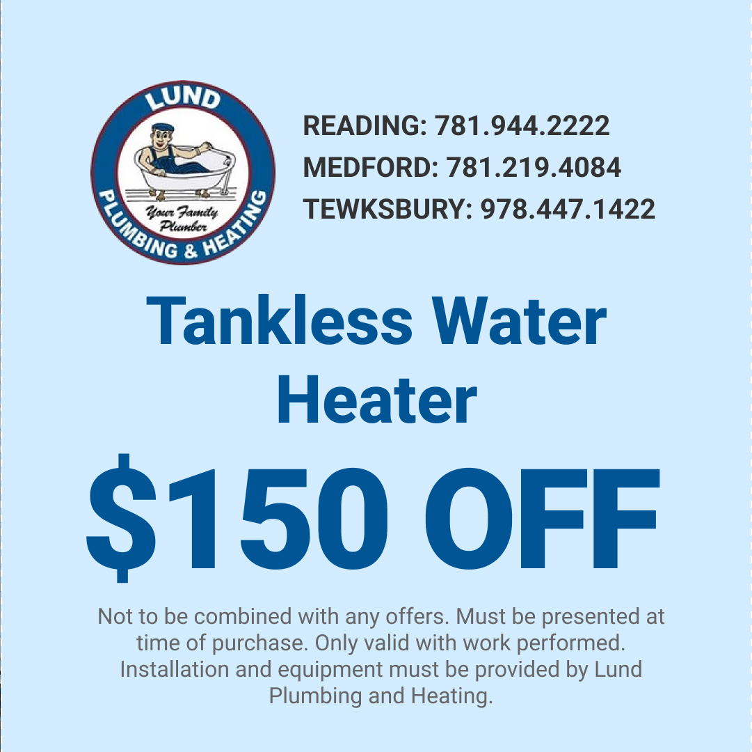 $150 Off Coupon Post: 'Special Offer: Get $150 off any tankless water heater installation. Enjoy endless hot water and lower bills!  

#waterheater #lowerbills #waterheaterinstallation #tanklesswaterheater #coupon