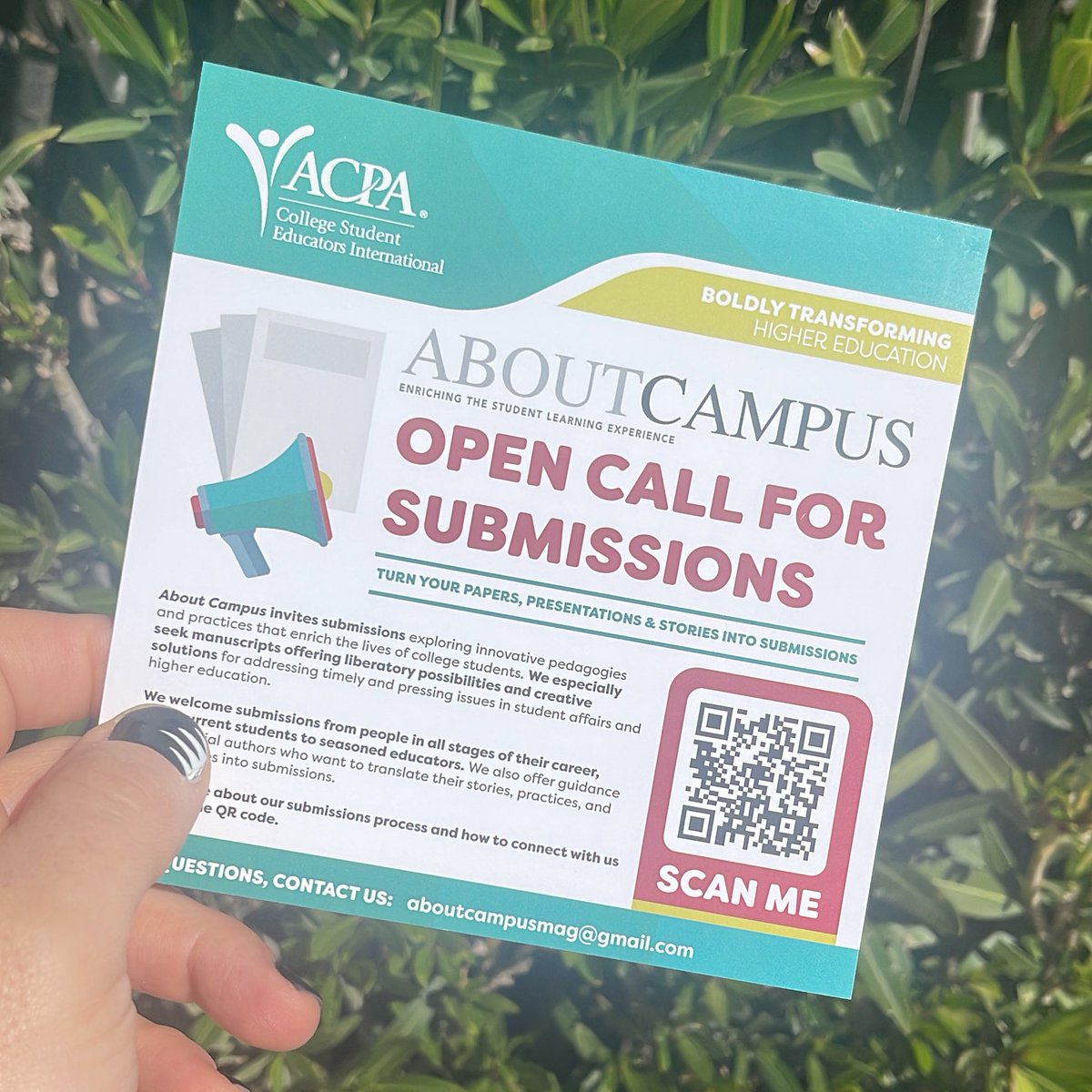 ACPA About Campus tweet media