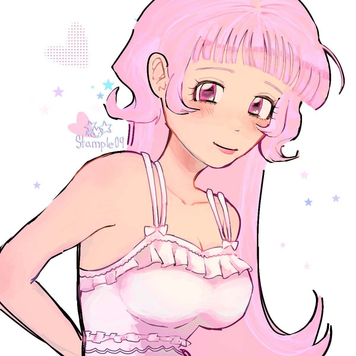 stample09's tweet image. Drew my oc today 🎀
[Tags]#art #ocart #artist #artmoots #drawing #oc