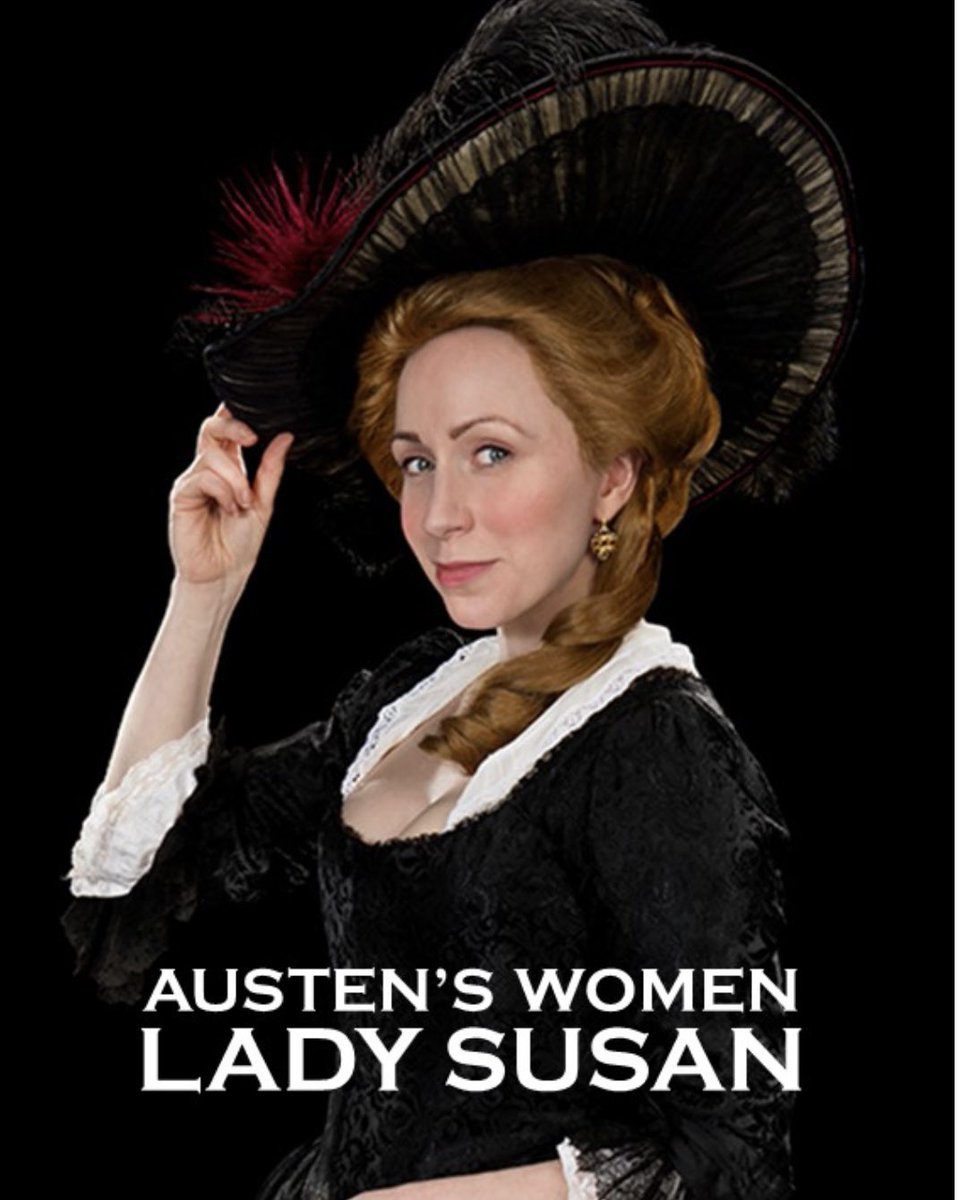 Another tour de force performance from @_RebeccaVaughan tonight at @OLTheatre in ‘Lady Susan’, the latest touring show from @dyadproductions. Austen’s wit and biting humour showcased brilliantly in this production. Highly recommended!