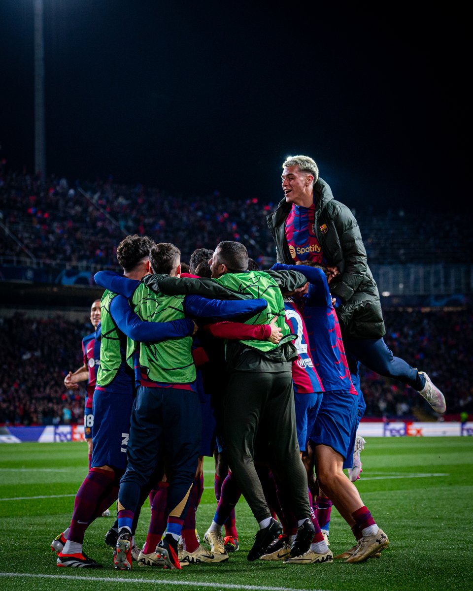 FCBarcelona_es's tweet photo. Like si tu equipo está en cuartos de final 😉 https://t.co/JPJ6BrzRov