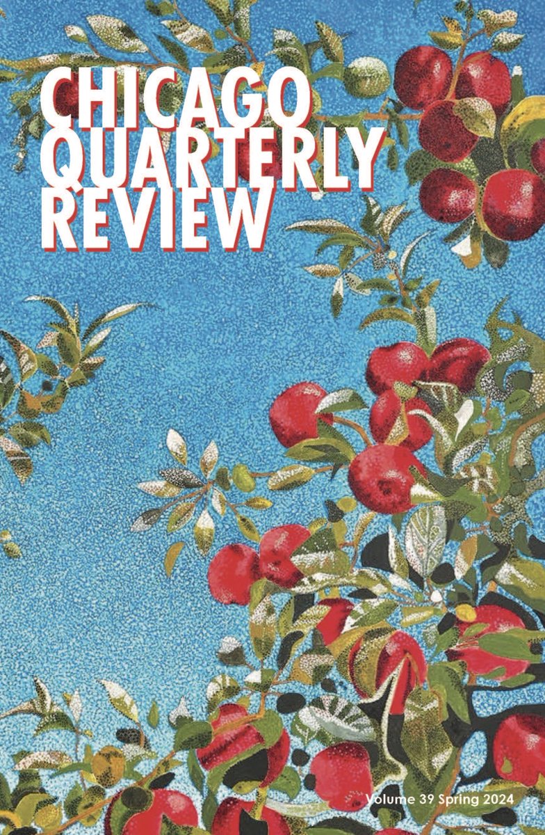 ChicagoQReview's tweet image. Spring issue out today!