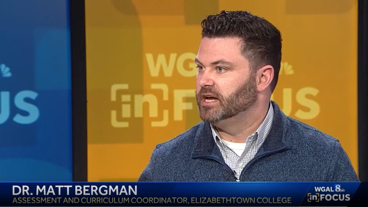 Etown is providing educators with the necessary tools to create personalized virtual learning experiences for students. View this recent @WGAL In Focus segment featuring #EtownGPS Assessment and Curriculum Coordinator @mattbergman14 to learn more: bit.ly/3uILULM.