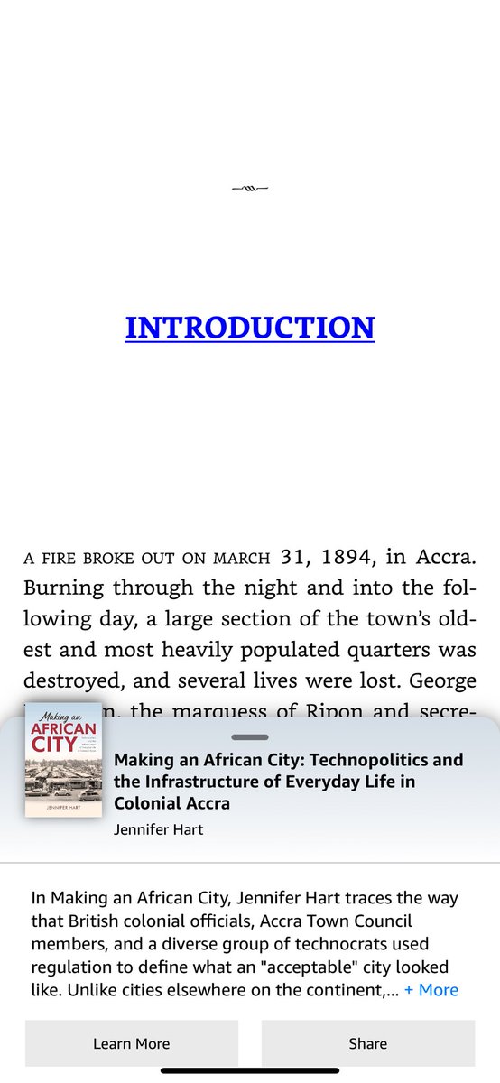 It’s a very beautiful day for a book to arrive! Preordered copies of Making an African City are being shipped/are arriving this week & it’s now available on Kindle and other e-book platforms! @iupress @iuasp @GhanaStudiesASA @ASANewsOnline @urbanhist @VT_History @VT_LiberalArts