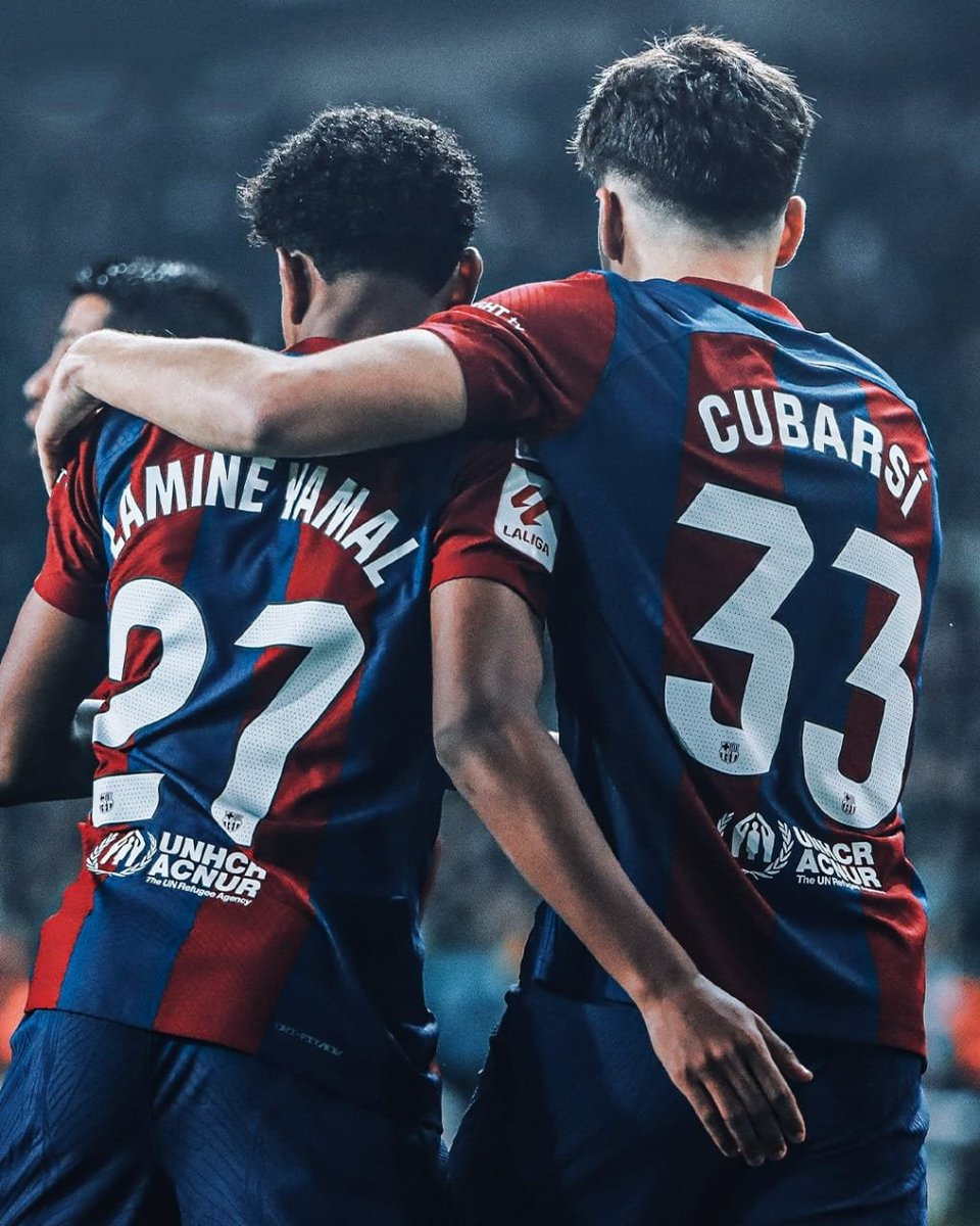 Sólo por éstos dos niños, vale la pena ver al Barça!!
<a href="/FCBarcelona/">FC Barcelona</a> 3 <a href="/sscnapoli/">Official SSC Napoli</a> 1