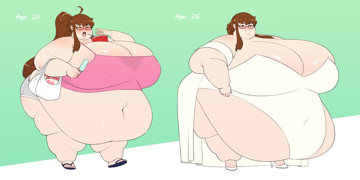 There were difficulties. Her sheer size made moving around an exhausting chore. In summer, any pause in her ice cream supply would turn her into a sweaty mess. Yet as she clumsily waddled down the aisle, hips bumping against the benches, she was sure she’d made the right choice.