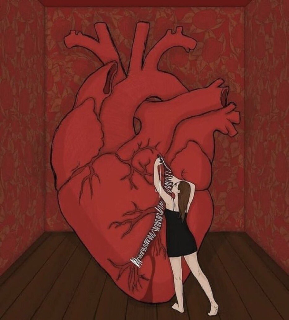 eu me curei sozinha.