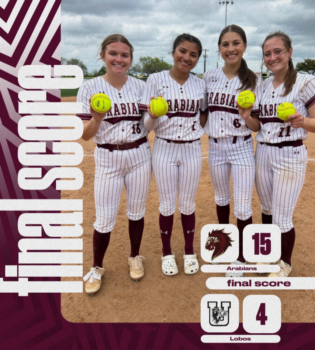 Bombs Away! 💣

The sticks were on fire this afternoon for the Arabians! Back at it again tomorrow afternoon in Carrizo, come out and support! 

#ALLIN