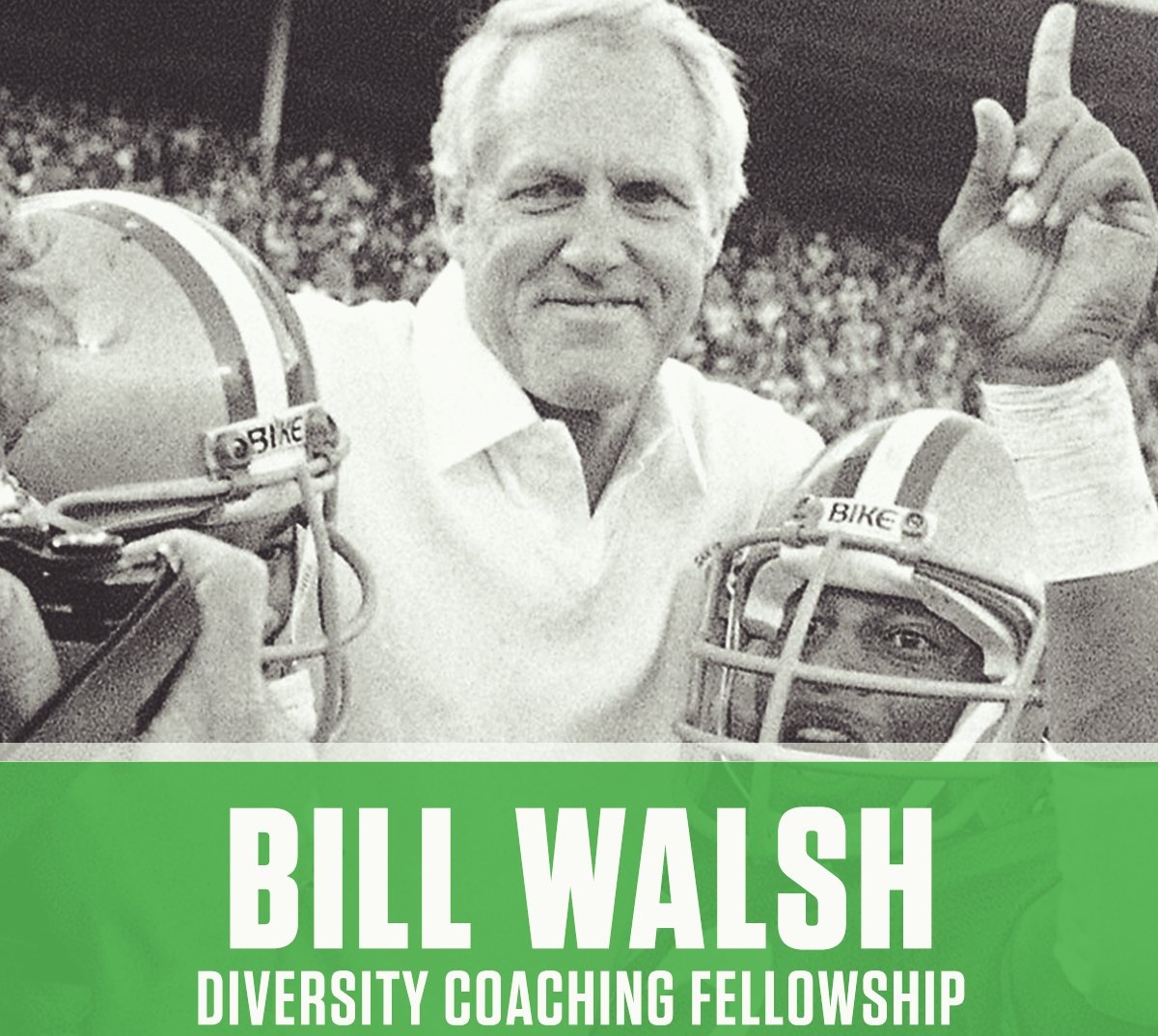 The @NFL Bill Walsh Diversity Coaching Fellowship helps outstanding coaches gain exposure to NFL training camps and offseason workout programs. Applications for this fellowship are now being accepted. Learn more and apply by June 14: bit.ly/3k9EWrj