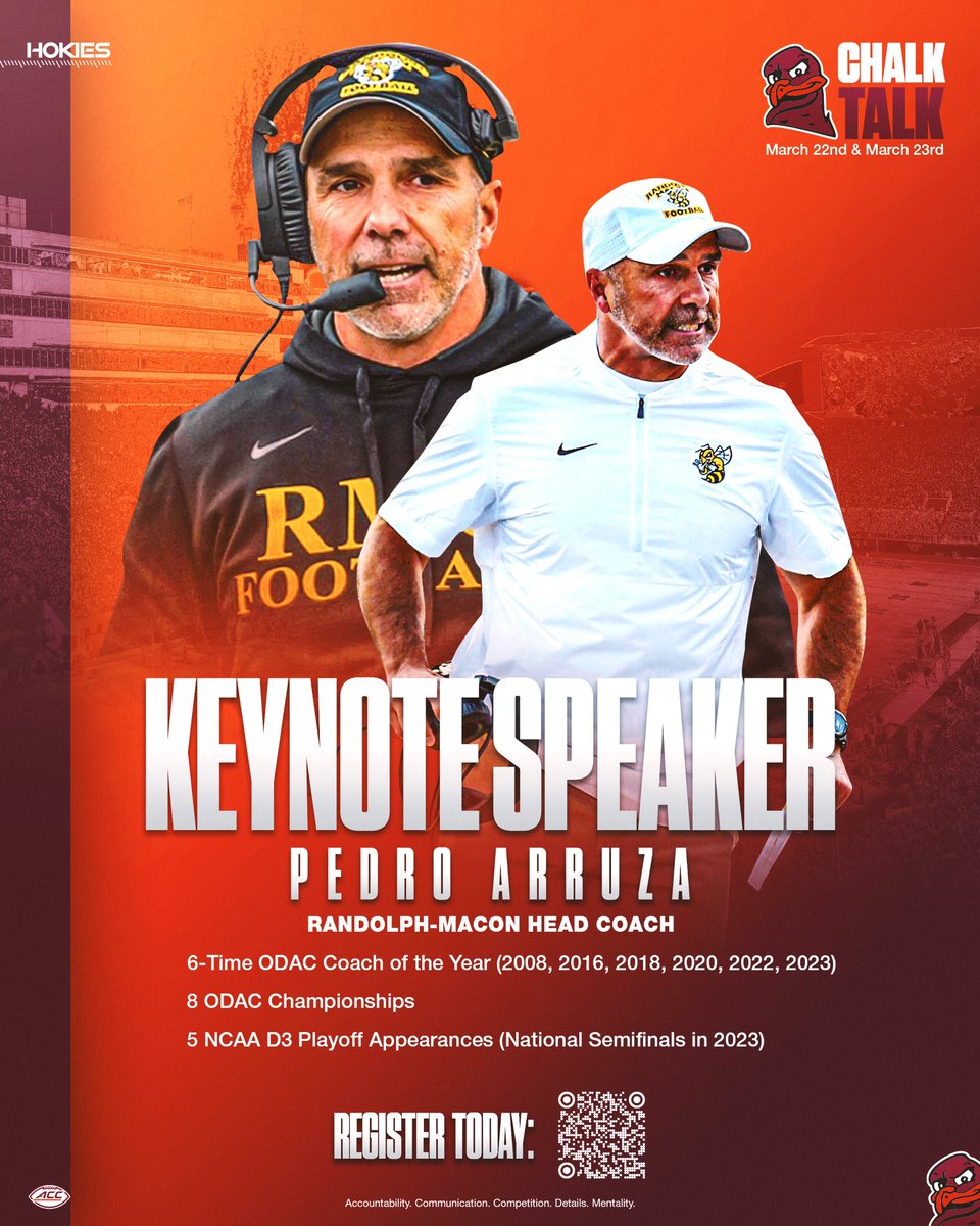 Welcome to our Chalk Talk Coach Pedro Arruza👏

Registration is now open! Click the link below to secure your spot 😎

🔗 vthoki.es/bow9v

#ThisIsHome