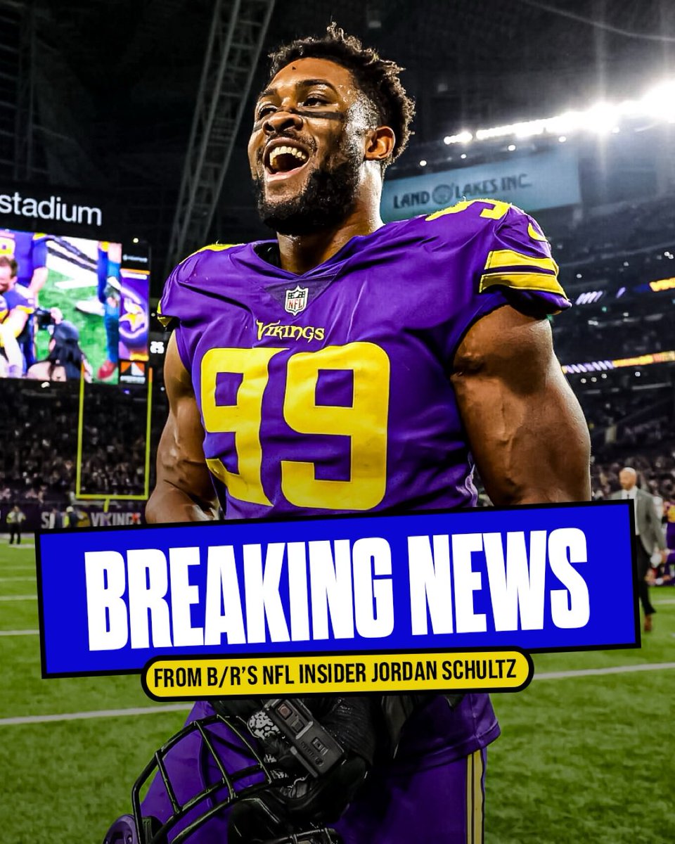 BREAKING: 4x Pro Bowl pass rusher Danielle Hunter plans to sign with the #Texans, sources tell <a href="/BleacherReport/">Bleacher Report</a>.