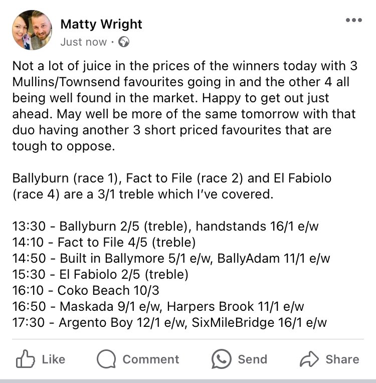 wrightstuff1986's tweet image. #CheltenhamFestival #FollowTheWrightStuff