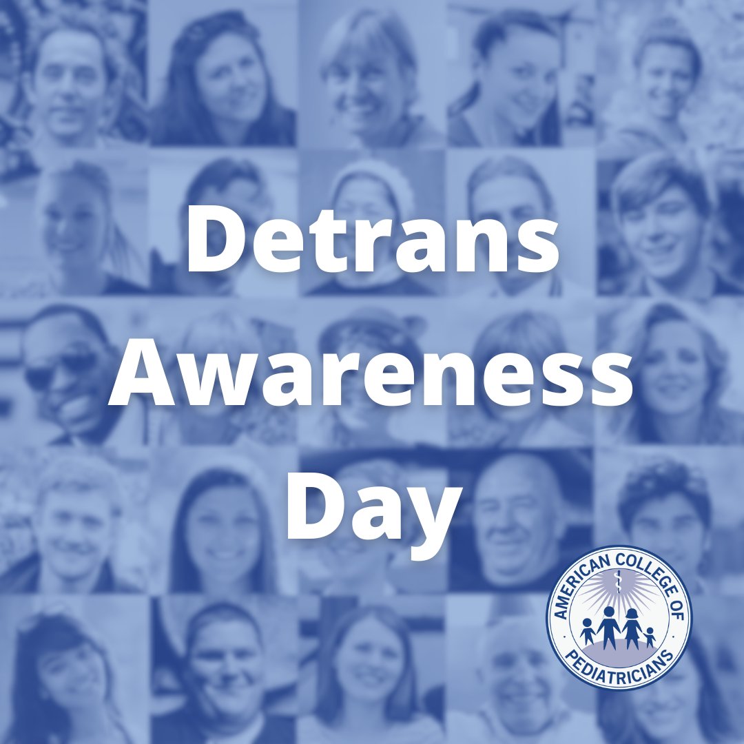 On Detrans Awareness Day, ACPeds stands with men and women who have been harmed by the transgender industry. Everyone deserves the best medical care that respects #biologicalintegrity