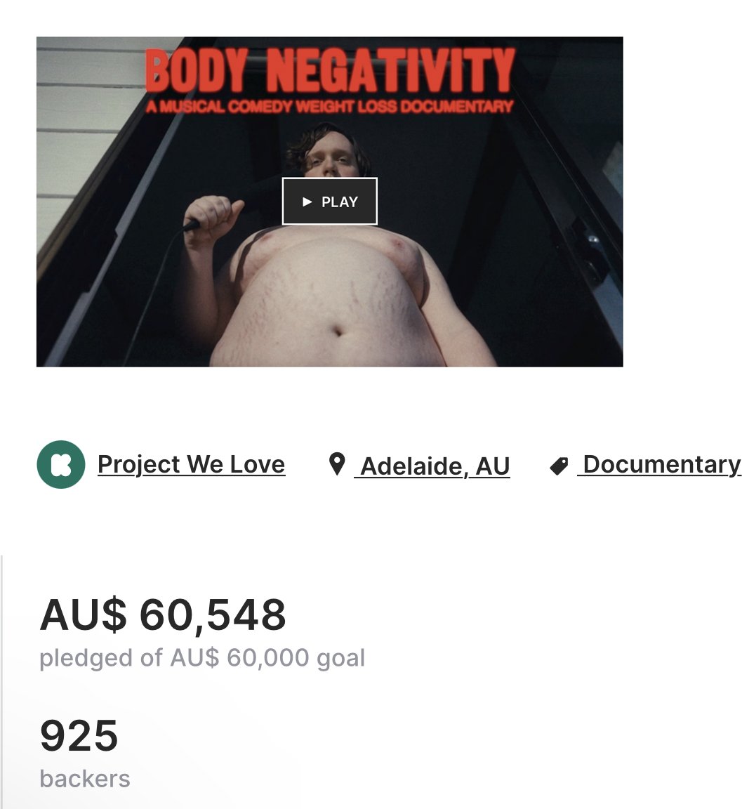 BadEmpanada raised more money for Gaza in a day than this Zionist loser raised for himself in a month to make a video about being fat! $65,808 USD (so far) vs AU$60,548 (~$39k USD). Donate below👇
