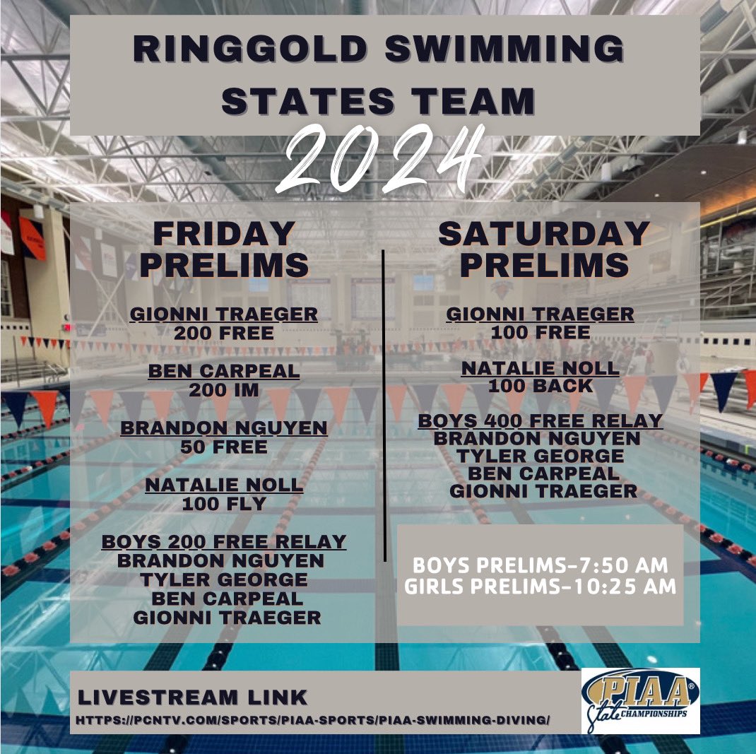 Ringgold Swimming and Diving tweet media