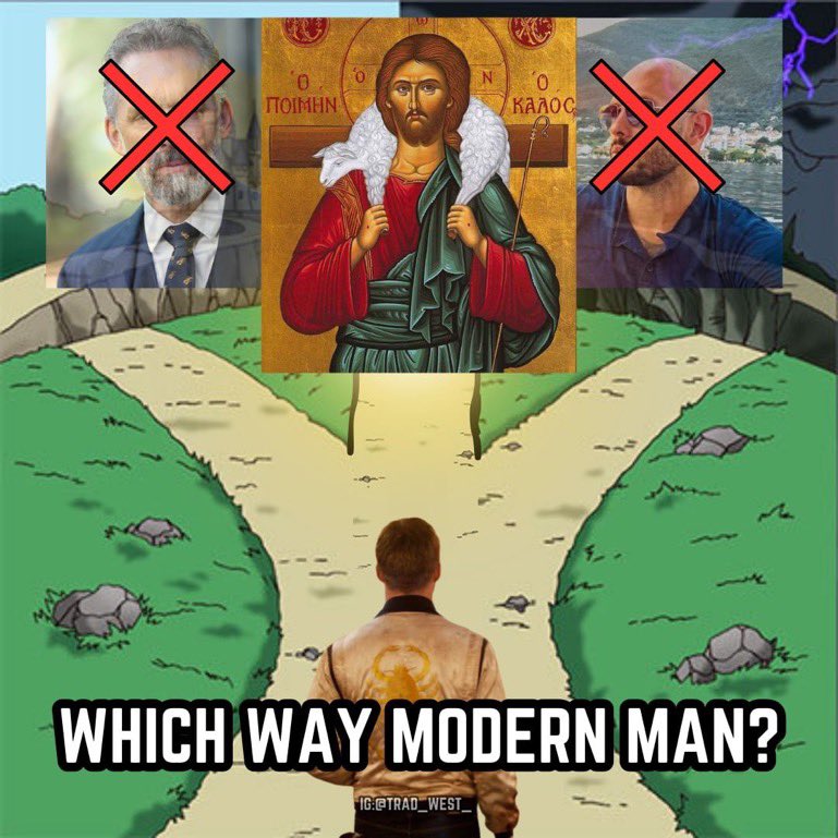 Which way modern man???