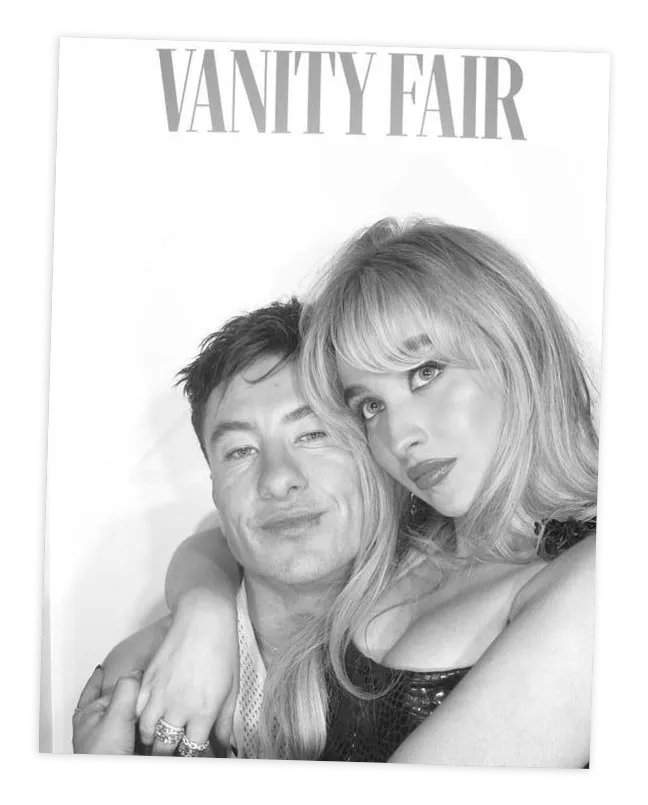 Sabrina Carpenter e Barry Keoghan para Vanity Fair. 💞