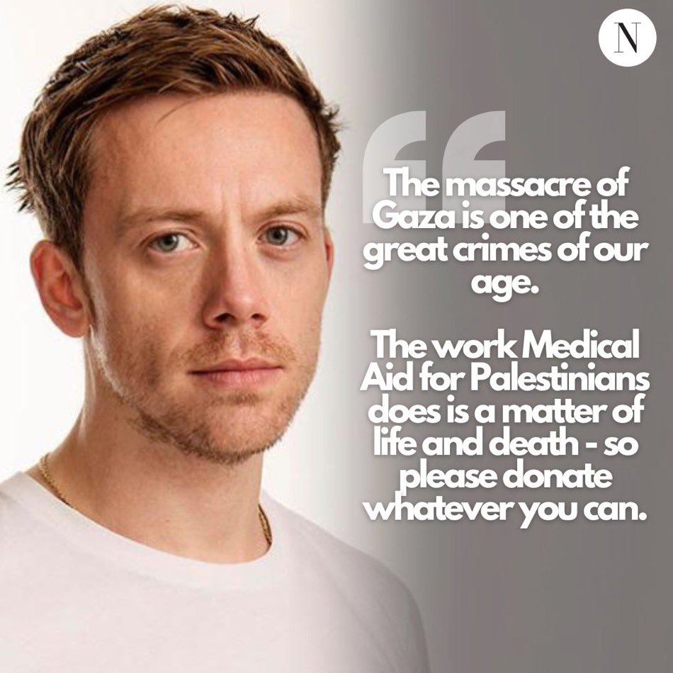 Owen Jones (@owenjonesjourno) on Twitter photo Gaza is one of the crimes of our ages.
If you can donate anything at all for <a href="/MedicalAidPal/">Medical Aid for Palestinians</a>, please do
👇
map.org.uk/donate/donatio…
<a href="/ScotNational/">The National</a> Gaza is one of the crimes of our ages.
If you can donate anything at all for <a href="/MedicalAidPal/">Medical Aid for Palestinians</a>, please do
👇
map.org.uk/donate/donatio…
<a href="/ScotNational/">The National</a>