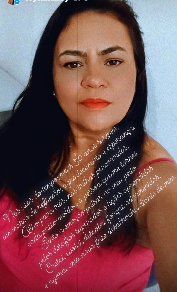 Com o coração cheio de gratidão,
saúdo o futuro com alegria e determinação.
Meus 50 anos, uma jornada especial.
Que cada momento seja vivido intensamente,
valorizando as conexões e as experiências presentes.
Abraço o presente,
com fé, esperança e um sorriso radiante.