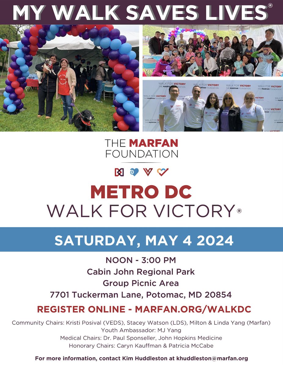 John P. Avendano (@johnpavendano1) on Twitter photo Hi all! Sorry to interrupt a steady stream of match posts.. but please consider donating to our team (Sponseller Striders) for the <a href="/MarfanFdn/">TheMarfanFoundation</a>
Walk on May 4th in Potomac, MD, to benefit kids with Marfan Syndrome!
<a href="/PSponsellerMD/">Paul Sponseller</a>
<a href="/HopkinsOrtho/">Johns Hopkins Orthopaedics</a>
<a href="/AllChildrens/">Johns Hopkins All Children's Hospital</a>
give.marfan.org/team/566896 Hi all! Sorry to interrupt a steady stream of match posts.. but please consider donating to our team (Sponseller Striders) for the <a href="/MarfanFdn/">TheMarfanFoundation</a>
Walk on May 4th in Potomac, MD, to benefit kids with Marfan Syndrome!
<a href="/PSponsellerMD/">Paul Sponseller</a>
<a href="/HopkinsOrtho/">Johns Hopkins Orthopaedics</a>
<a href="/AllChildrens/">Johns Hopkins All Children's Hospital</a>
give.marfan.org/team/566896