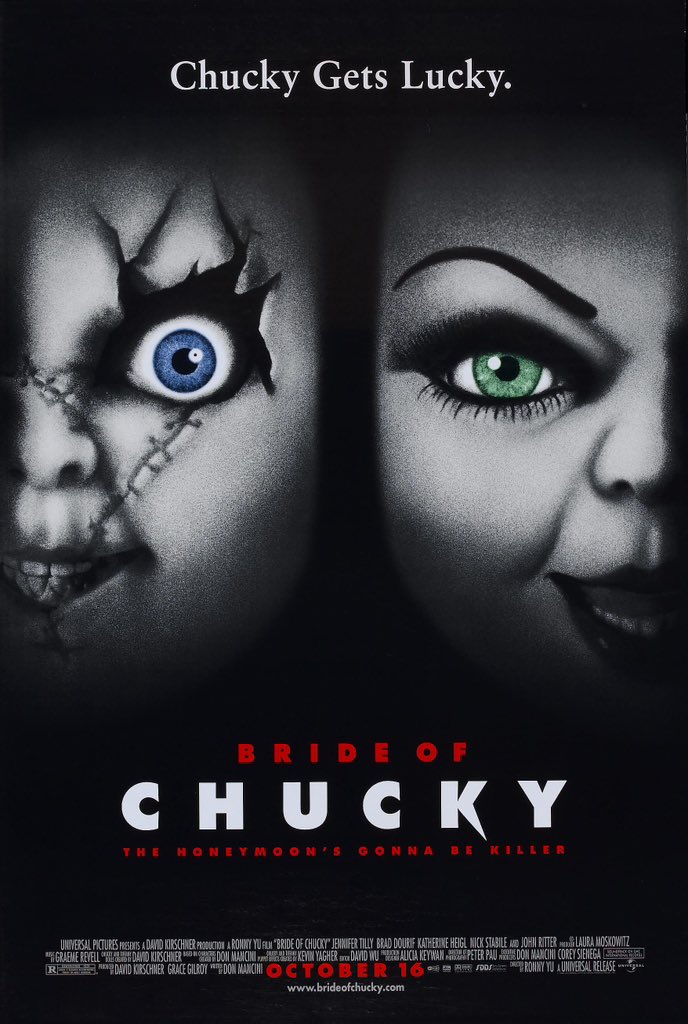 Bride Of Chucky (1998) What do you rate the fourth film of the Child's Play series out of ten?