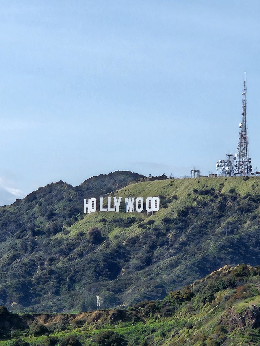 Beautiful day in Hollywood!