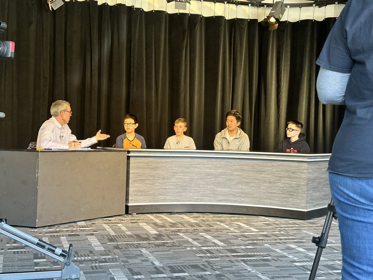 MrsViscariello's tweet image. So fun watching our @mathCounts team get interviewed for @bctvberks.  @WilsonSchlDist @CRada_WWMS @rhoste76