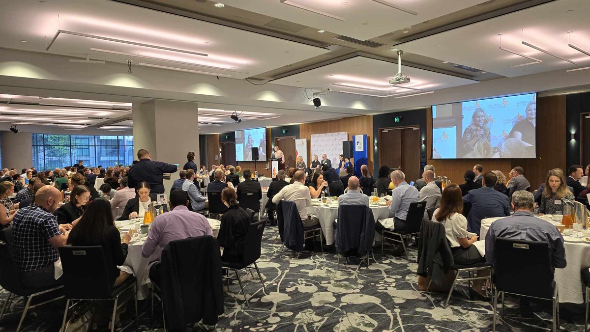 It's a lively audience today at the Our Sustainable Future - Mobilising Queensland's Financial Opportunities breakfast forum. Great conversation amongst our esteemed panel #qldpol #sustainableinvestment