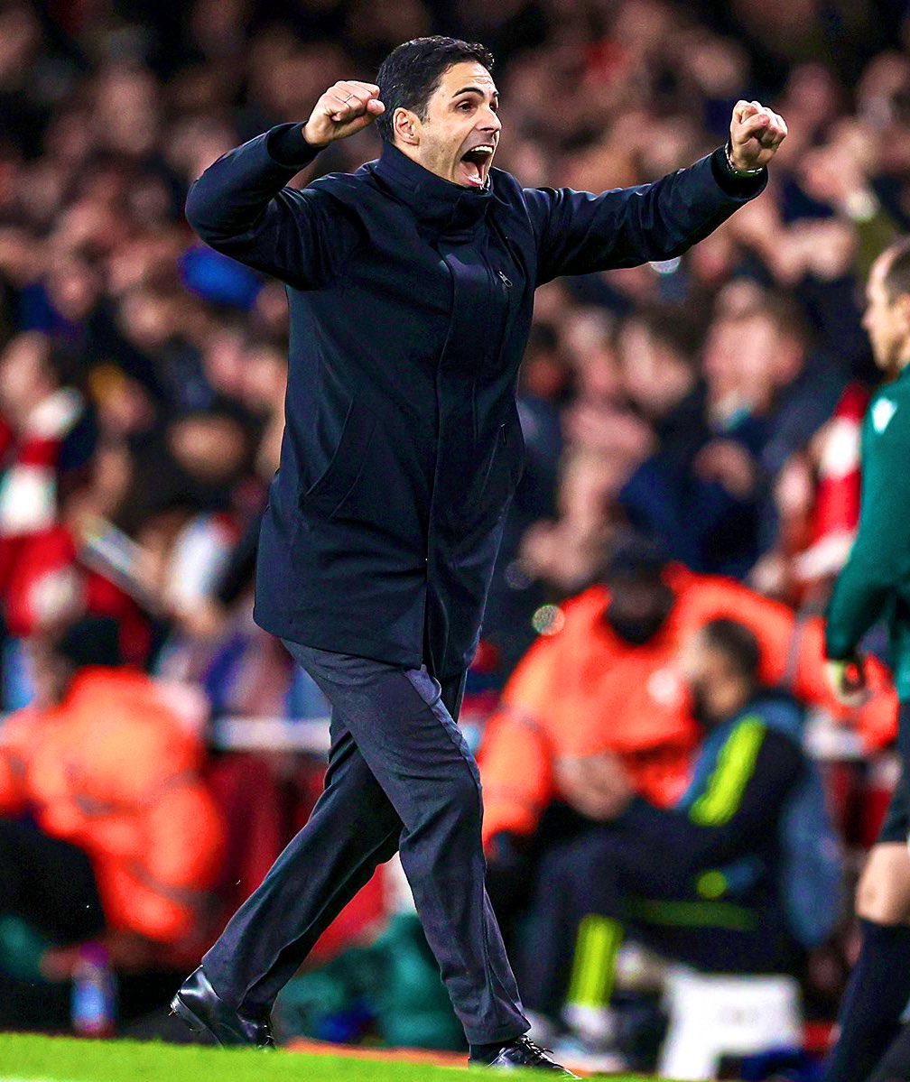 PatrickTimmons1's tweet photo. Champions League quarter finalists for the first time in a decade. 

Forever grateful for you, @m8arteta. ❤️ https://t.co/tSWSTwz4wx