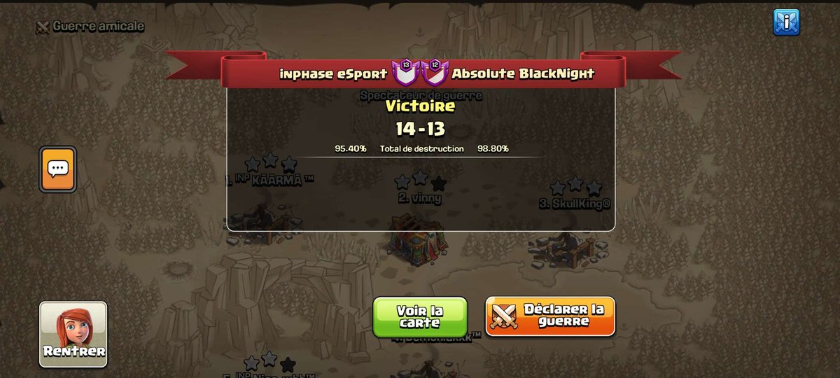 Victoire en FCL Week-15 face à BN Esport 🔥

GG à nos adversaires et bonne continuation 😉

⭐️⭐️⭐️ <a href="/vinny_inp/">Vinny_inp</a> <a href="/KAARMA1990/">ᴵᴺᴾ KÃÃRMÃ ™</a> <a href="/johan_pakula/">SkullKing®️</a> <a href="/NicovP0001/">NicovP</a>