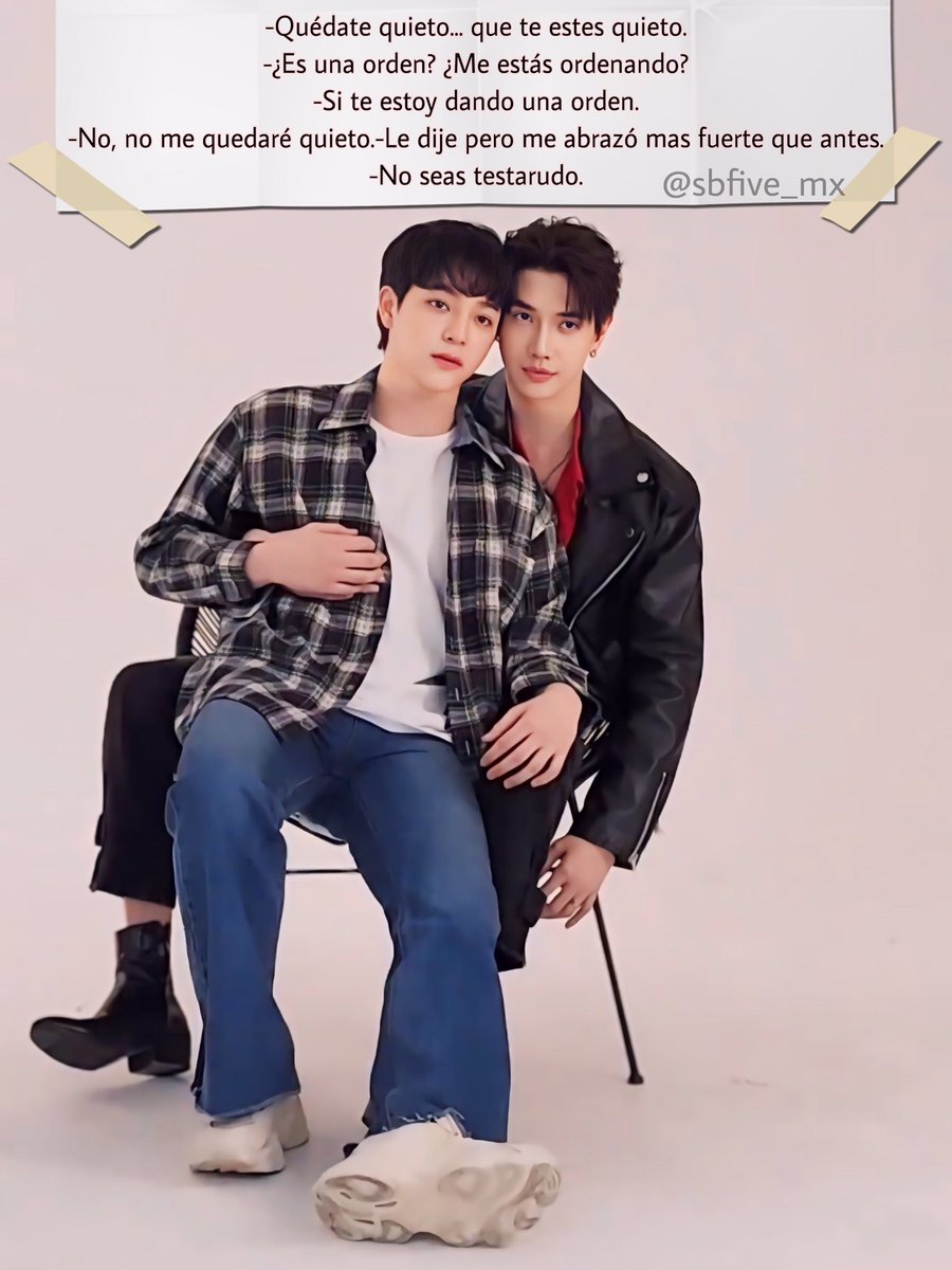 sbfive_mx's tweet photo. Pequeño fragmento de la novela de North donde @basjtr y @maxky_rp son protagonistas 😍
Translated to English by @bas_zhanyuzhou thx 🙏🏻
#sbfive #bbasjtr #บาสเด็กอ้วนที่แท้จริง #bassbfive
#FoureverYouProject
#โจฮันนอร์ธ https://t.co/gCr3ZYplZp