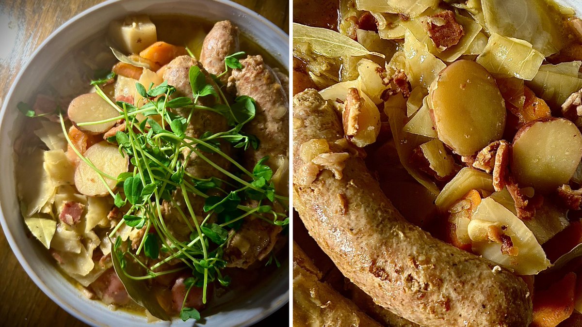 This year, #StPatricksDay falls on a Sunday—the perfect day to cook a warming dish that soaks up the flavours of our local winter produce! To celebrate, Chef Alex Page is dishing up the Durham Coddle—a riff on the Irish classic, the Dublin Coddle. ☘️🥘 bit.ly/48RWbDp