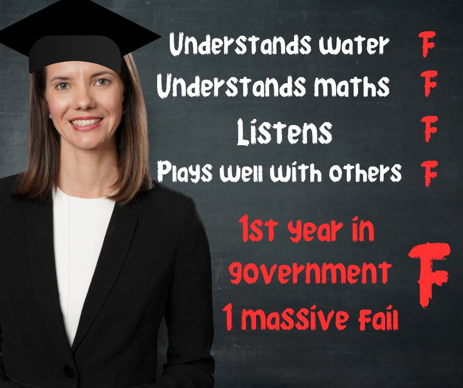 NSW Water Minister Rose Jackson's 1st year report card.