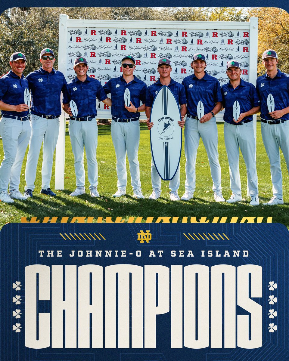 Notre Dame Men's Golf tweet media