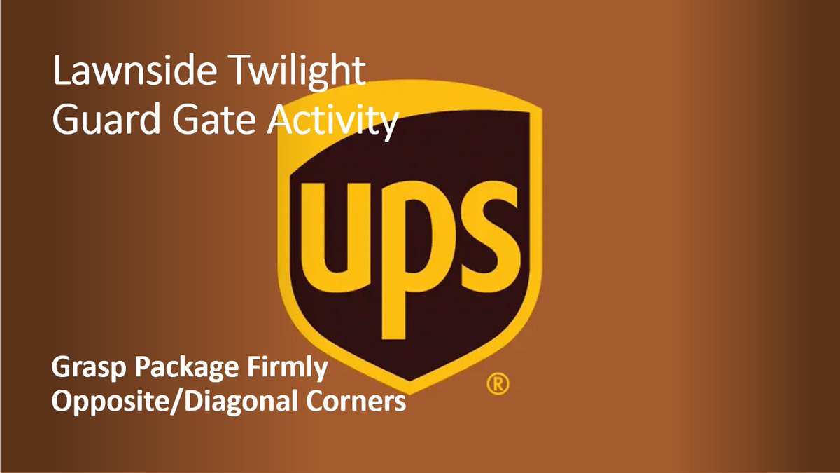 UpsTwi94291's tweet photo. Lawnside Twilight discussed how to properly hold a package at opposite diagonal corners📦⭐️ @kelly_gonter @RobertCapone17 @tomperez225 @RAYNEupSup @jackchud22 @DJEJZ @RayBarczak @LawnjOrepa @CarolBTome @DINAUPS1 @UPSers @Johnasaulino @kndragonfly @MFurinoUPSPHL https://t.co/vJ3c97niBz