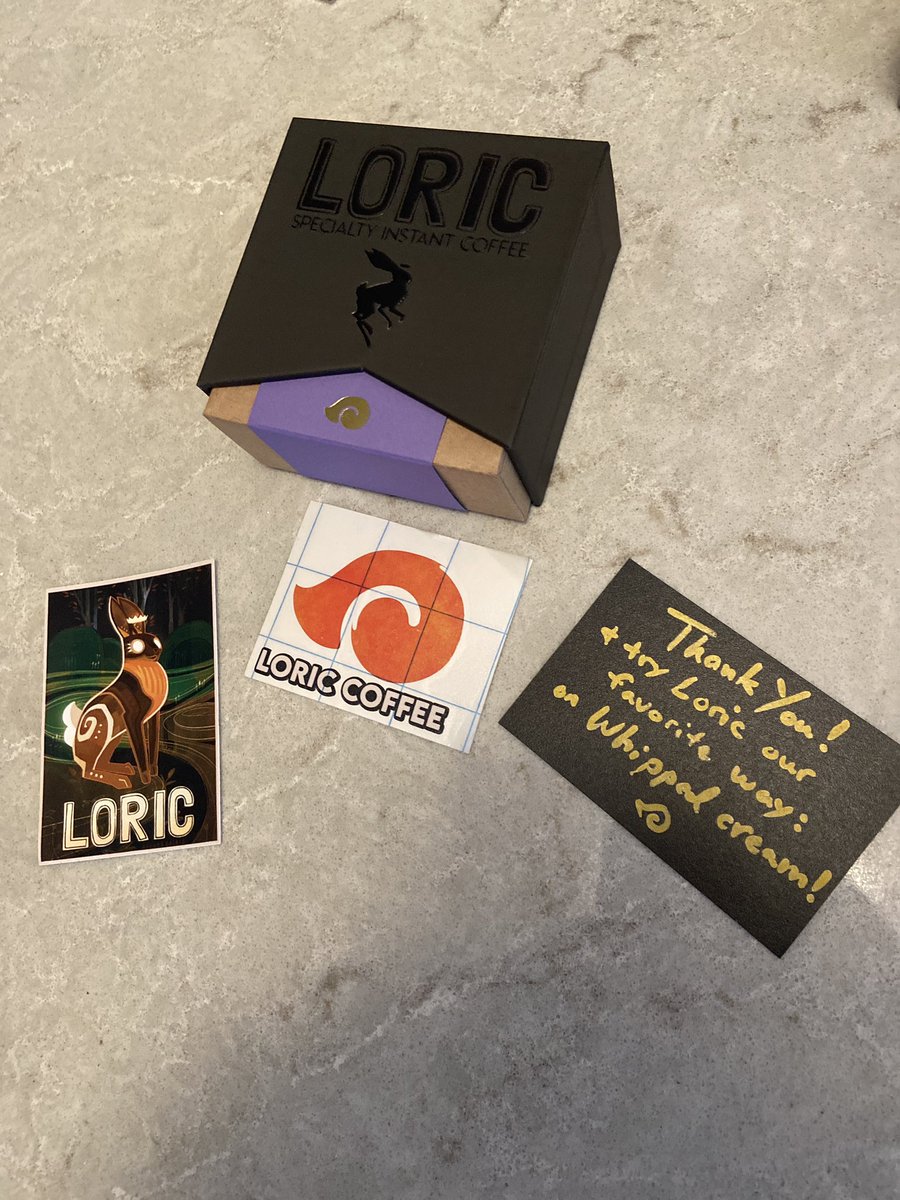mikelauofficial's tweet photo. GM!

🐐 specialty coffee from @LoricCoffee just arrived ☕️

Came at the perf time! Tasty power-up for gaming and work sessions 🤌💯

Thanks @warandnoise! https://t.co/9A3I78886h