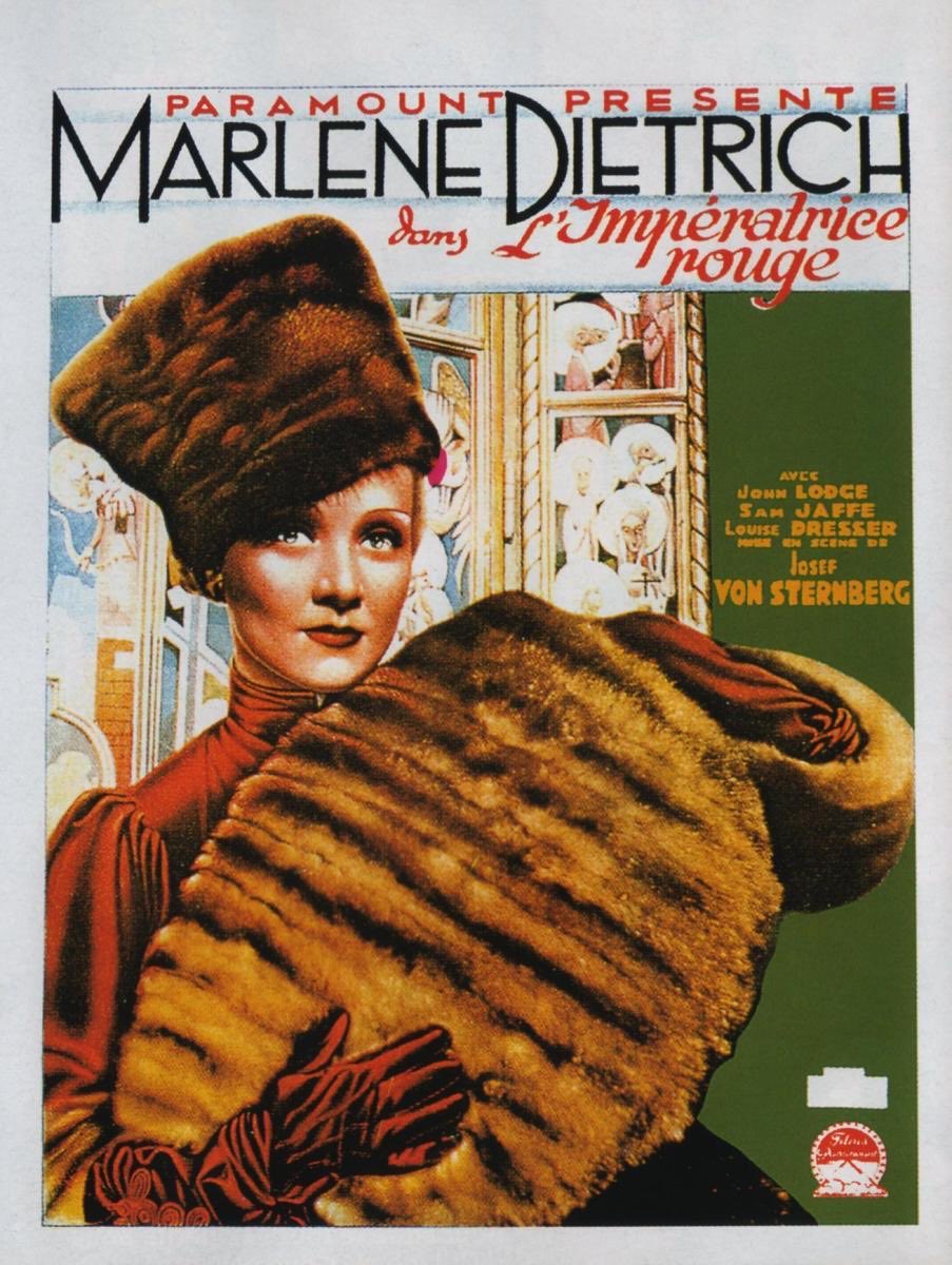 FrankMalfitano's tweet photo. STILL ANOTHER 100 FILMS I LOVE (IN NO ORDER) 31: Stunningly ornate, stylish &amp; stylized 1934 #precode #Hollywood fictionalized historical #biopic of #Russian czarina #CatherineTheGreat from the splendid #German team of ⭐️ #MarleneDietrich &amp; 🎥 #JosefVonSternberg  #1930s #SamJaffe https://t.co/GpRSHGZ9lX