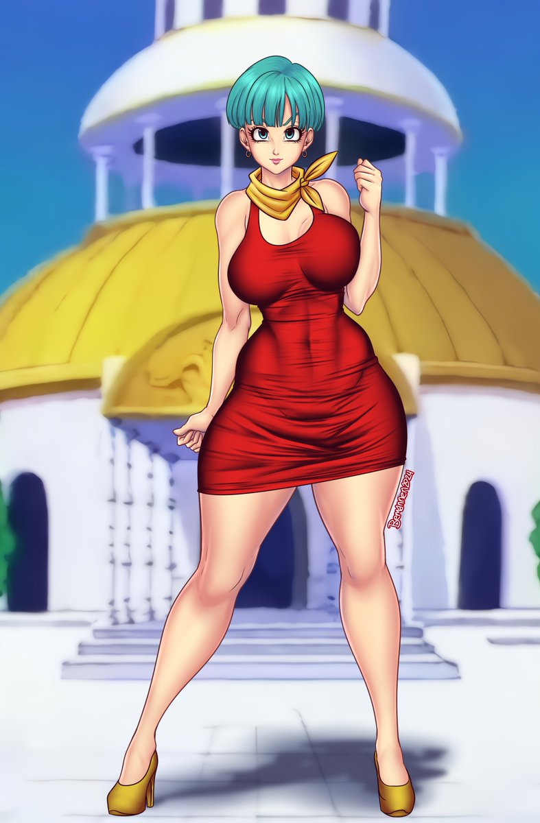 Bemannico's tweet photo. aaand i'm finally over 20k followers!!!! wanted to drop this long pending drawing based on @FunsexyDB's cleric bulma design along her boo saga dress and fully nude https://t.co/zYGe61gDzs