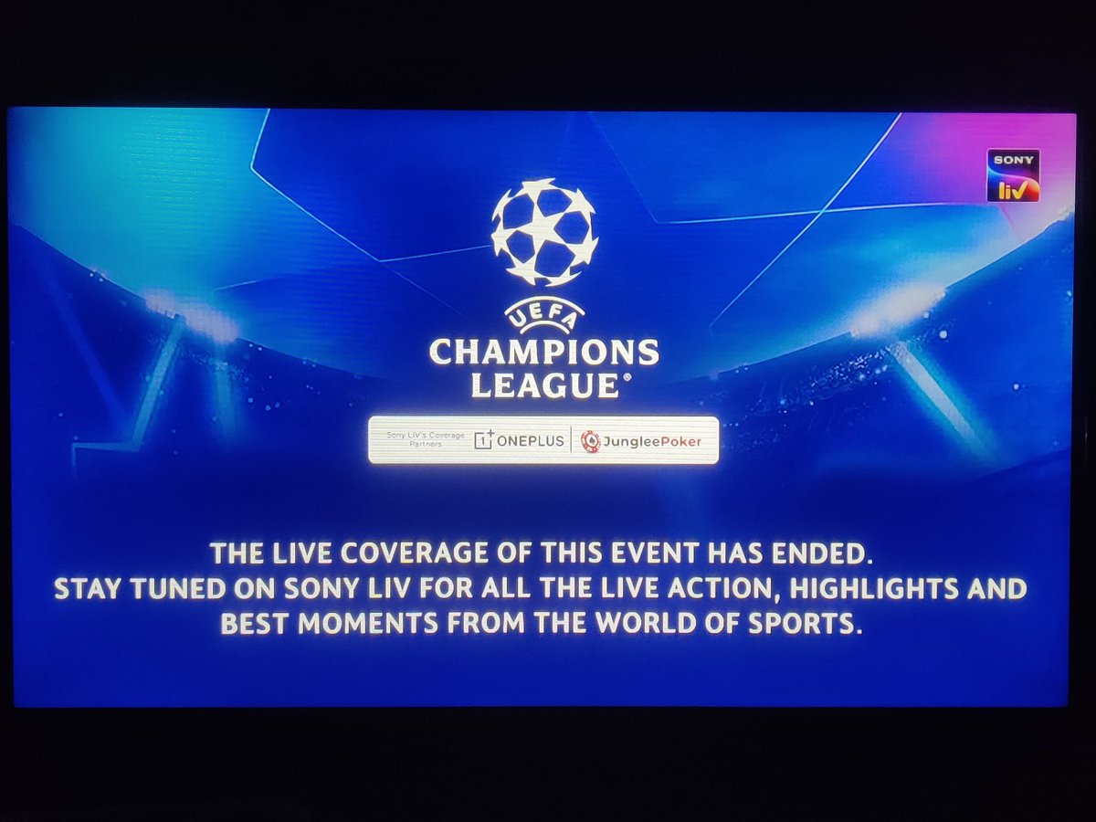 NikS_Gooner1886's tweet photo. Dear @SonySportsNetwk @SonyLIV 

Your coverage of UCL is one of the worst ever. 

Who stops coverage immediately after a game is won by Penalty shootout ? 

Typical @SonyTV coverage which does not understand the emotions of Football fans! 

#ARSPOR @Arsenal #AFC #Arsenal https://t.co/QTjgFFbK7f