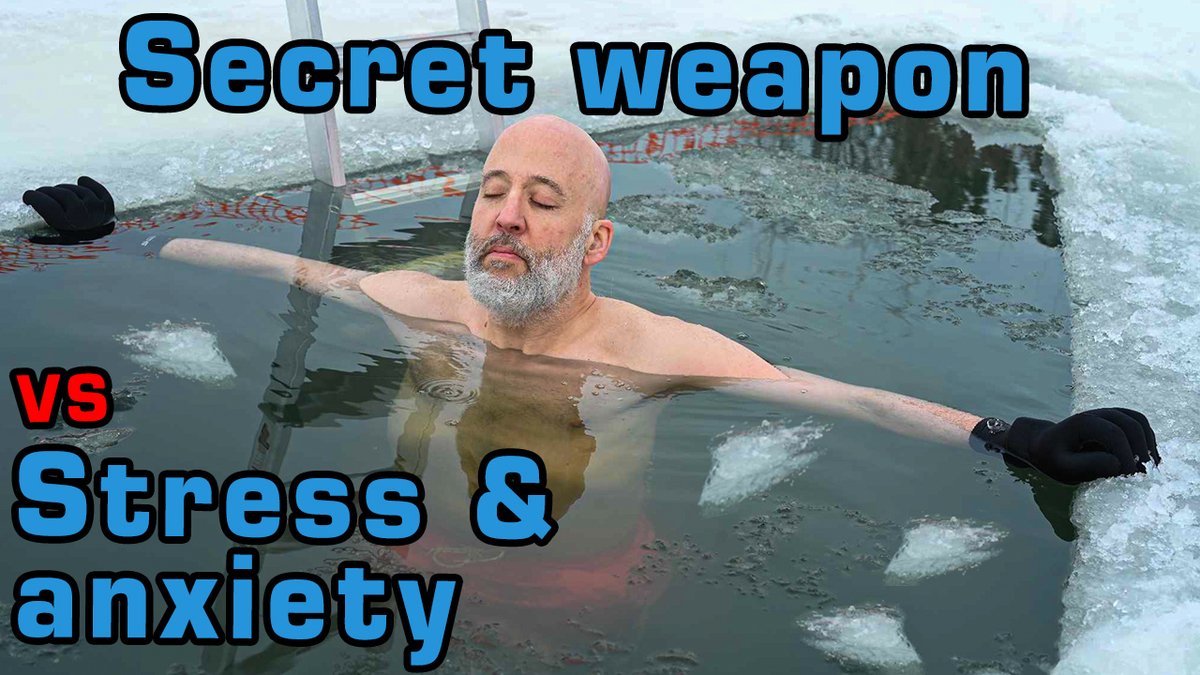 How I fight stress and anxiety with cold water exposure (and so could you)
youtu.be/SOLPRsD_pF8