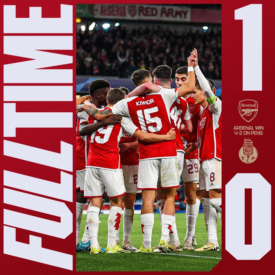 JoSsegawa's tweet image. #Toughgame
#Draining😫
#wow
#Championsleaguenight
#Wemissedthis💪
#YaGunnersYa 

I've not even played tonight and I feel drained!

You have to give so much credit to Porto, they have frustrated Arsenal tonight but those key moments, David Raya tonight, he is the hero. He made two