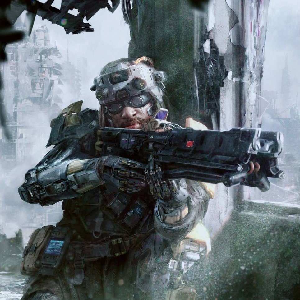 The Black Ops 3 Operator Art was Tough