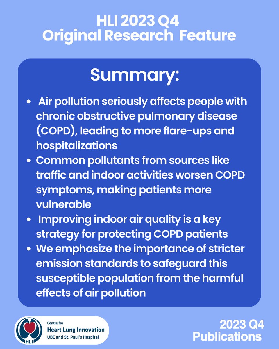 📚 Check out new research published by Dr. Chris Carlsten (@PollutionLab) about wildfire-related asthma complications, COPD and air pollution. #researchpaper #wildfires #asthma #lungs #HEPA #COPD #pollution #STEM #research #medicine #UBC