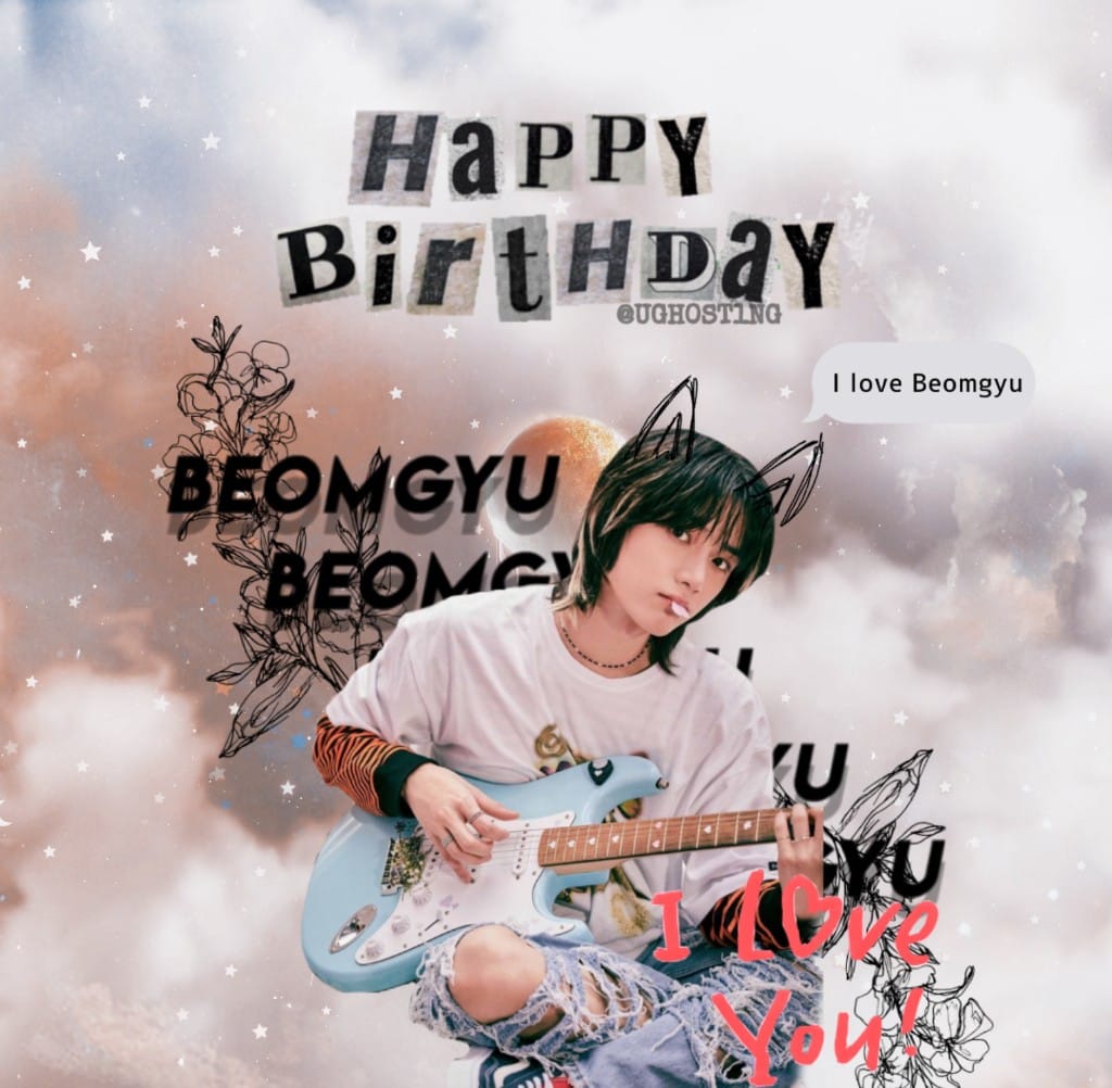 UGH0ST1NG's tweet photo. mi osito bb está de cumple #HappyBirthdayBeomgyu ily 🥳💙 @TXT_members https://t.co/iXXncahcIP