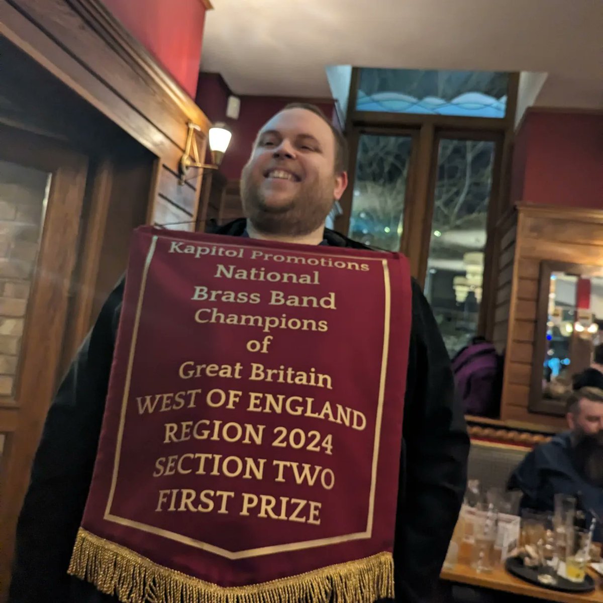 StAustellBand (@staustellband) on Twitter photo Celebrations carry on in St Austell after Saturday's win! The MD <a href="/BombasticBass/">Adam Glynn</a> Band Manager leading the celebrations. 🏆 Celebrations carry on in St Austell after Saturday's win! The MD <a href="/BombasticBass/">Adam Glynn</a> Band Manager leading the celebrations. 🏆