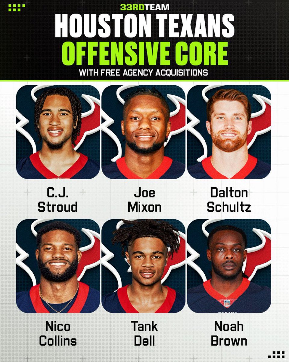 The #Texans are building something special…

Great graphics via <a href="/The33rdTeamFB/">The 33rd Team</a>:
