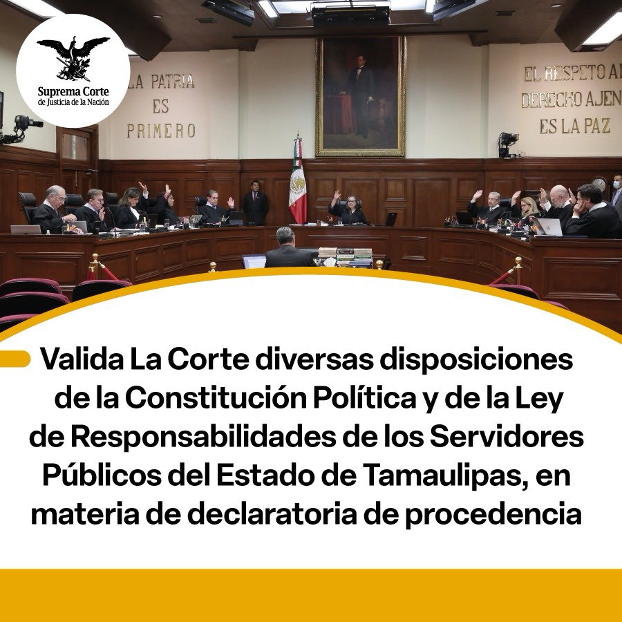 #LaCorte determinó que los Congresos locales pueden establecer que sus decisiones, en materia de declaratoria de procedencia, serán definitivas e inatacables, dentro del ámbito estatal. La decisión no se trata de ningún funcionario en particular ni implica impunidad ni blindaje…